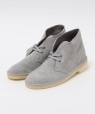 ySHIPSzCLARKS: DESERT BOOTS HAIRY GRAY/SUEDE O[