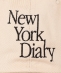 SHIPS NINE CASE:New York Diary Lbv