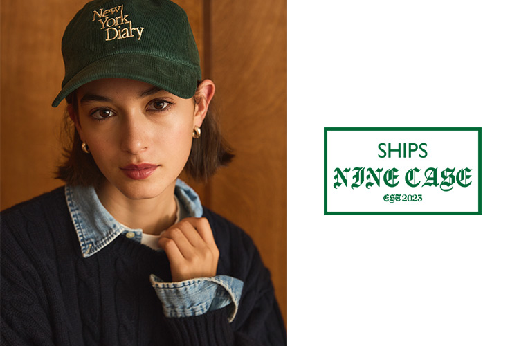 SHIPS for women - ［SHIPS NINE CASE］エンブロイダリース ウェット SHIPS NINE CASE 2023 Fall/Winter