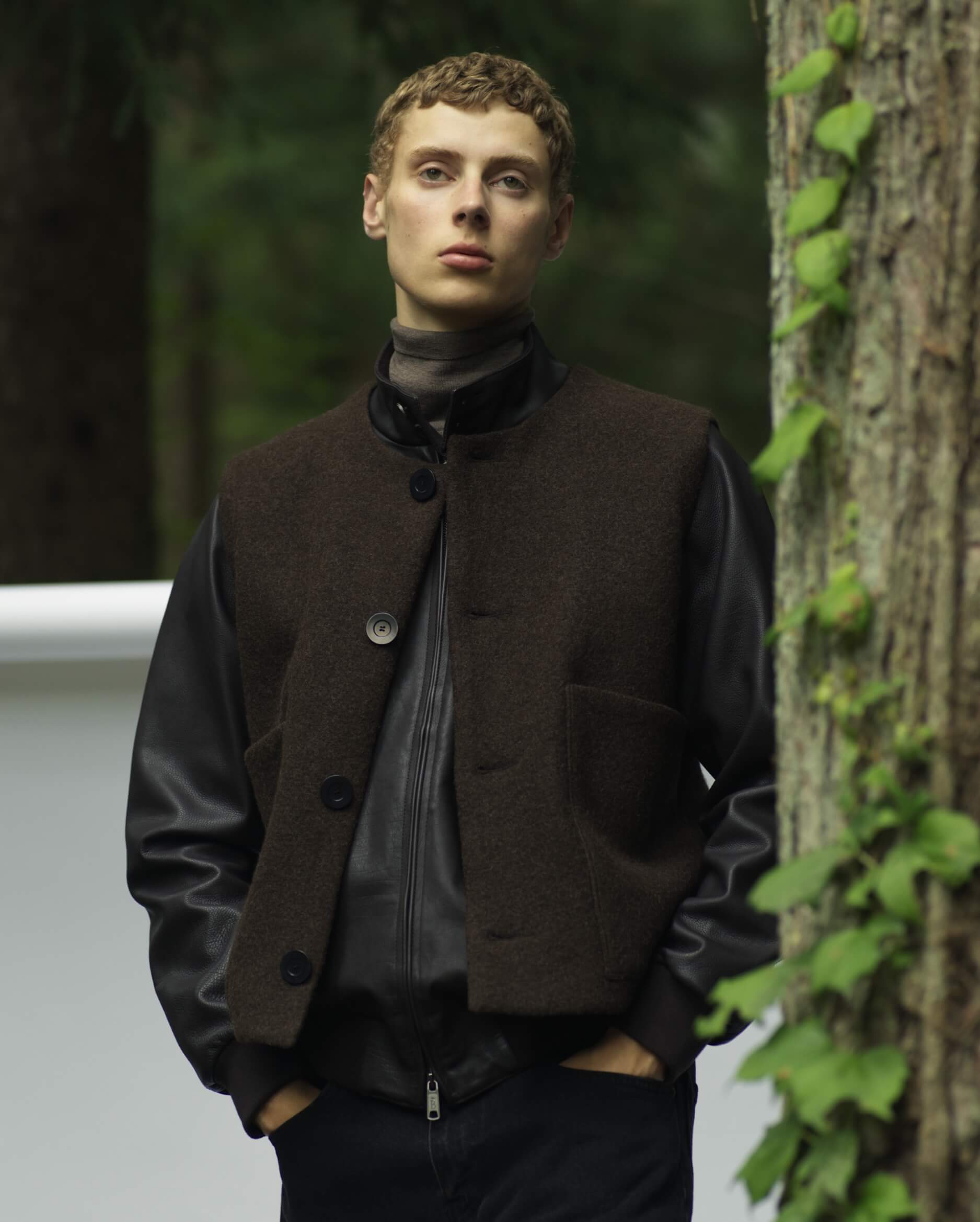 SHIPS for MEN 2024 Winter �b Neutral Clothing that Belong to Nature