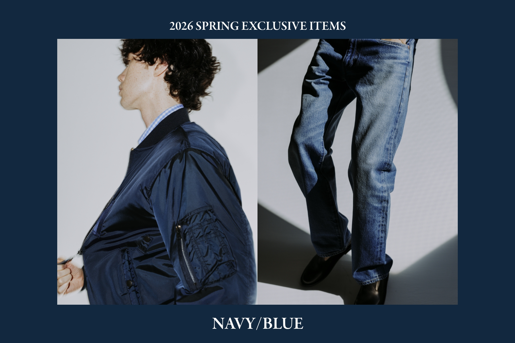 2026 SPRING EXCLUSIVE ITEMS (NAVY/BLUE)