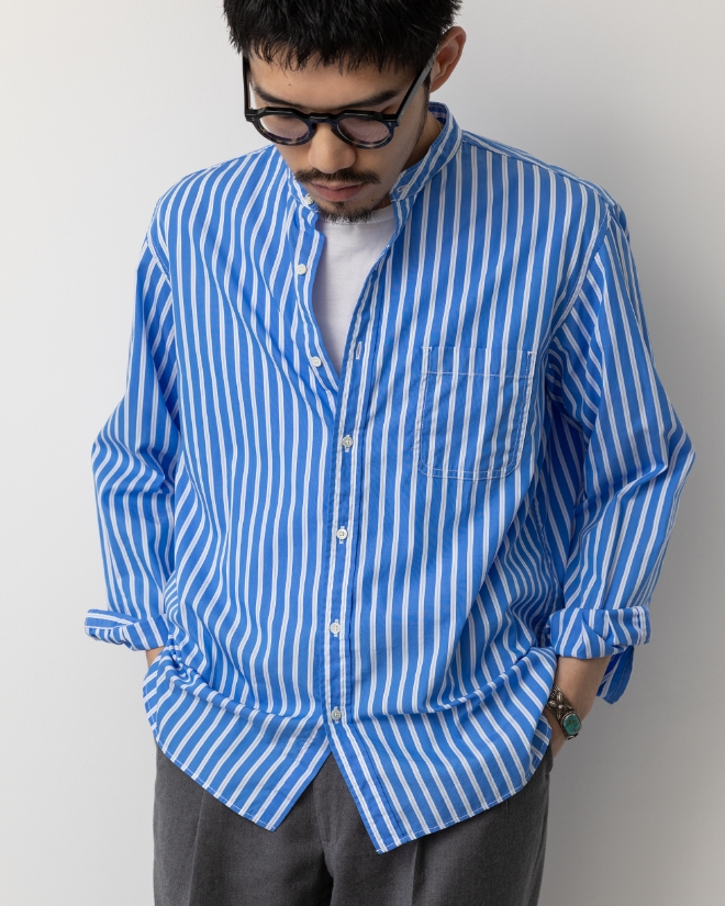 Band Collar Shirt