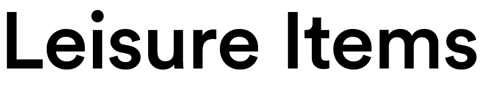 Leisure Items