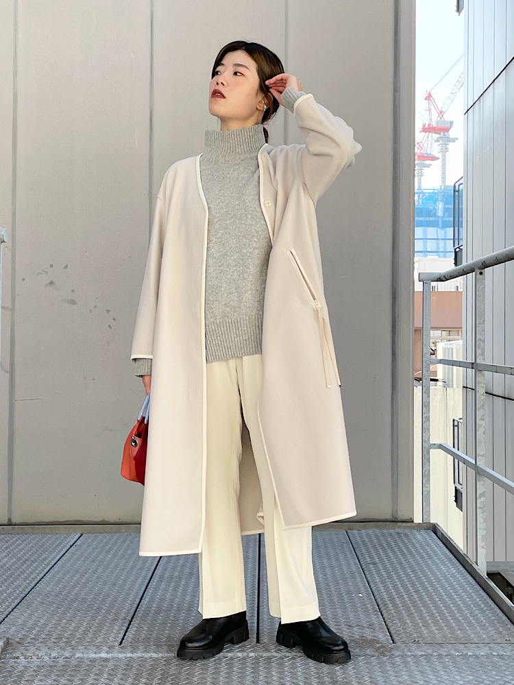 SHIPS for women_SHIPS Primary Navy Label (53229) スタイリング詳細
