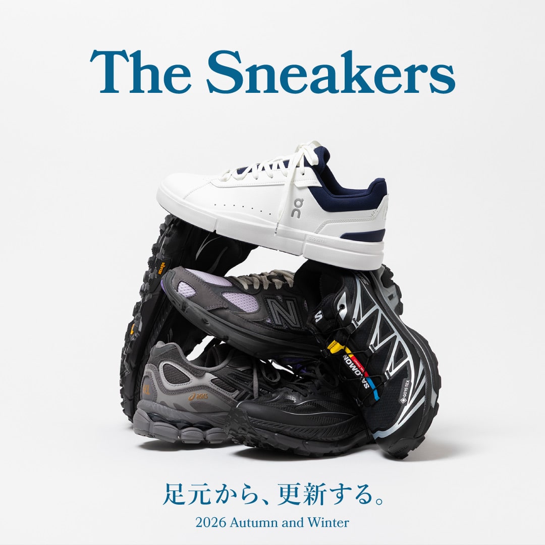 足元から、更新する。The Sneakers: SHIPS 公式サイト