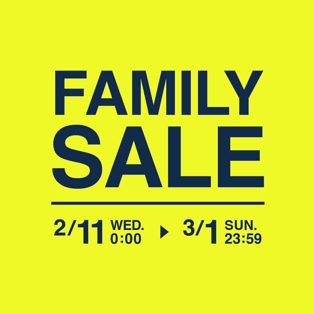 FAMILY SALE - �уo�i�[