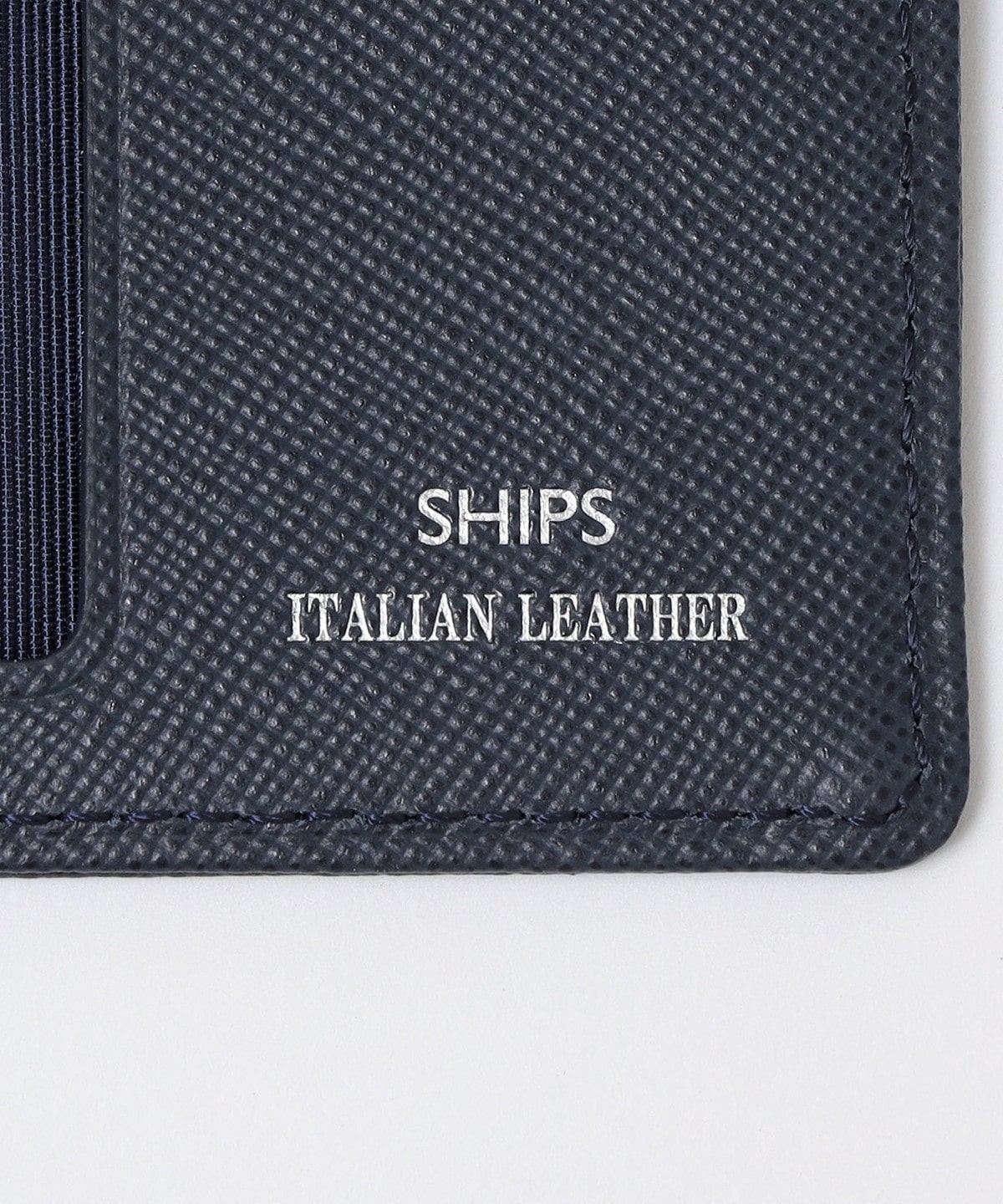 SHIPS: 【SAFFIANO LEATHER】イタリアンレザー IDケース: 小物 SHIPS