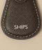 SHIPS:【SAFFIANO LEATHER】イタリアンレザー  キーホルダー