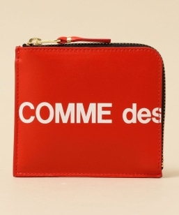 COMME des GARCONS: HUGE LOGO L-ZIP EHbg