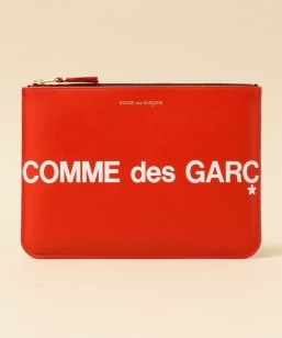 COMME des GARCONS: HUGE LOGO ZIP |[` 