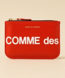 COMME des GARCONS: HUGE LOGO ZIP �|�[�` �E�H���b�g