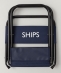 *SHIPS: SHIPS ロゴ 折りたたみ ミニ チェア