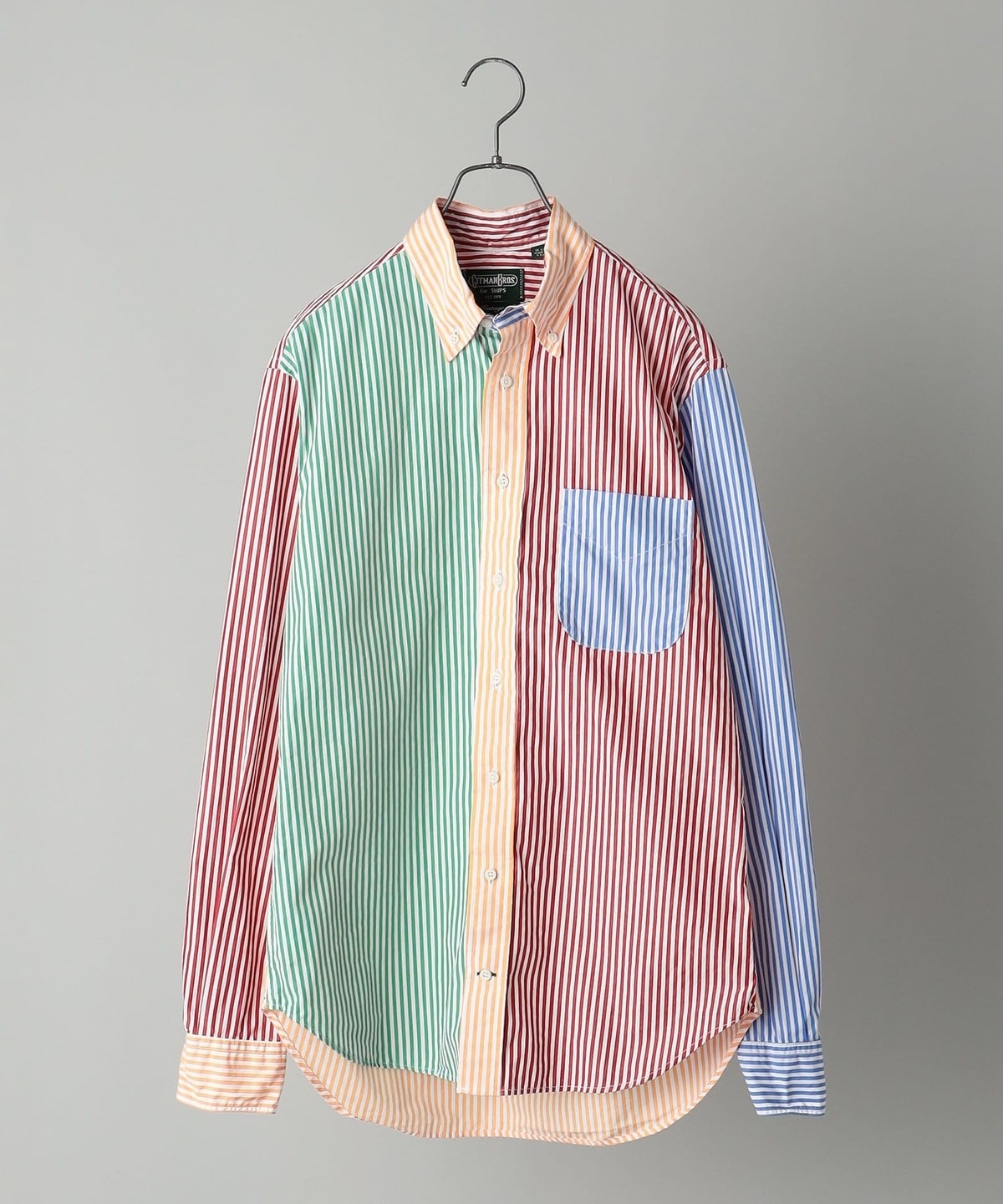 【SHIPS別注】Gitman Vintage: クレイジー ストライプ ボタンダウンシャツ その他