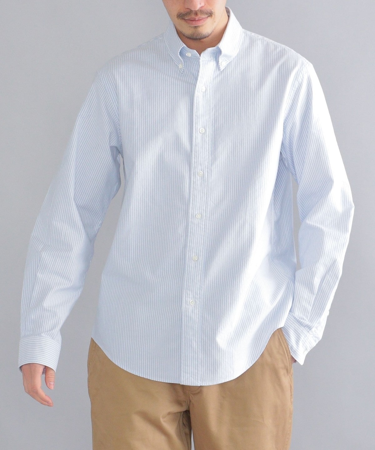 SHIPS STANDARD: SEA ISLAND COTTON オックスフォード BDシャツ