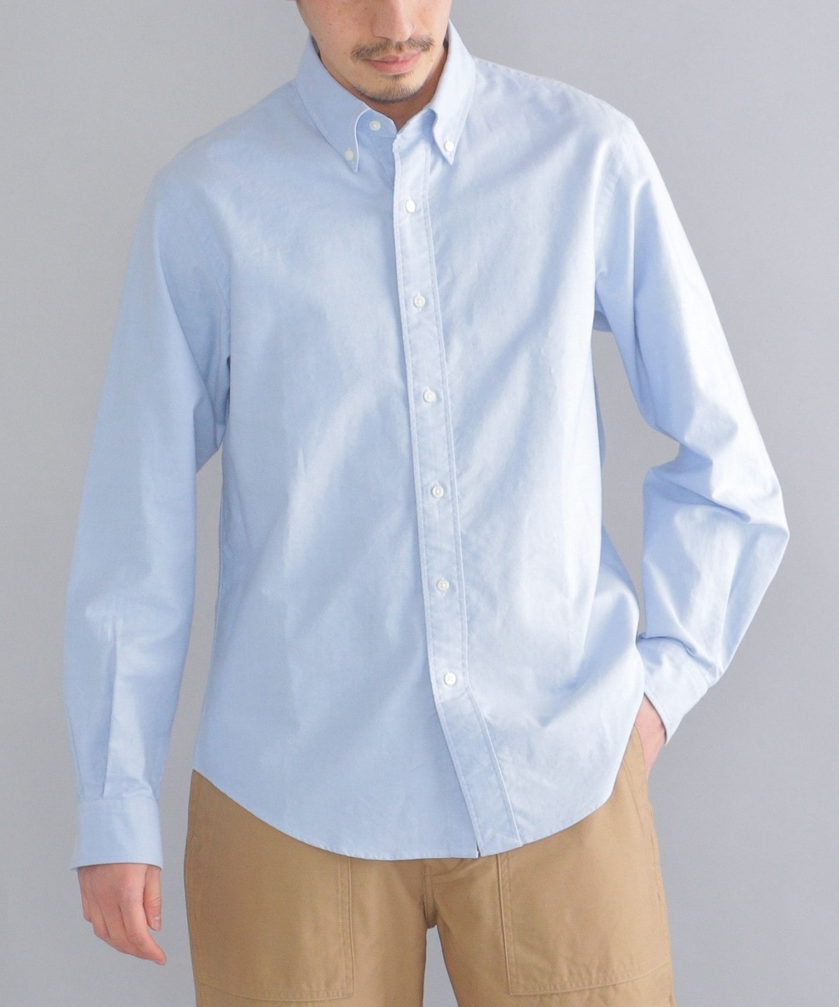 SHIPS STANDARD: SEA ISLAND COTTON オックスフォード BDシャツ