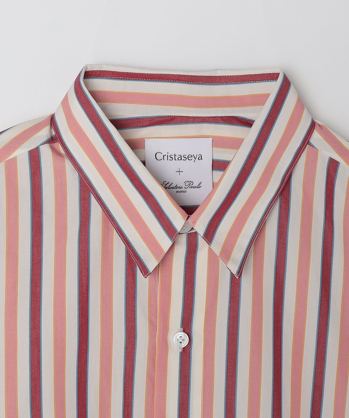 Cristaseya: CLASSIC COLLAR STRIPE SHIRT: シャツ/ブラウス SHIPS