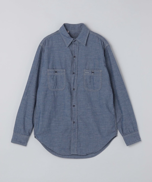 ヒムカシ / 耳鳴！ Boy Friend Shirt（シャンブレー） ヒムカシ / 耳鳴！ Boy Friend Shirt（シャンブレー）