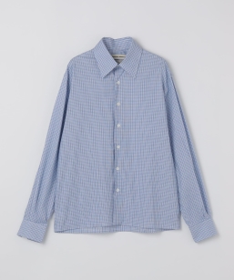 CAMISAS MANOLO: BLUE CHECKS CAMISA SHIRT
