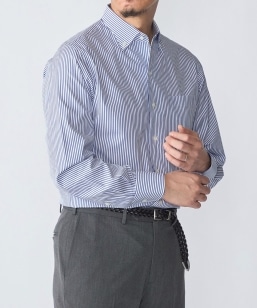 SHIPS: MADE IN JAPAN �����h���X�g���C�v �C�^���A�� �{�^���_�E�� �V���c