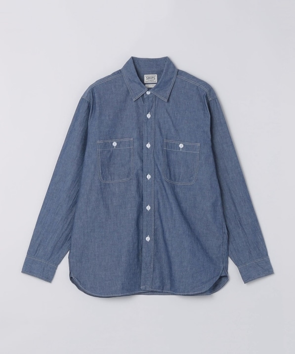NEIGHBORHOOD/シャンブレー/ワークシャツ/試着のみ美品 AUTHENTIC: シャンブレー ワーク シャツ｜ SHIPS 公式サイト
