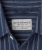 GROWN&SEWN: Dean Shirt - Selvedge Indigo Stripe