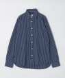 GROWN&SEWN: Dean Shirt - Selvedge Indigo Stripe Cgu[