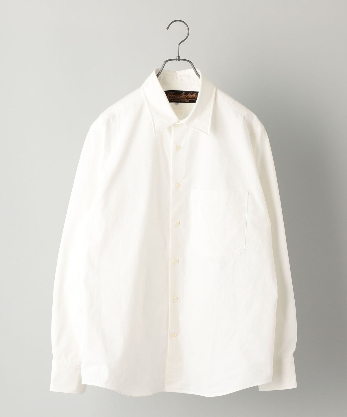 LE TRAVAILLEUR GALLICE: A LINED REGULAR SHIRTS / SADDLE CLOTH オフホワイト