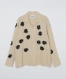 NOMA t.d.: FLORAL HAND EMBROIDERY SHIRT ベージュ