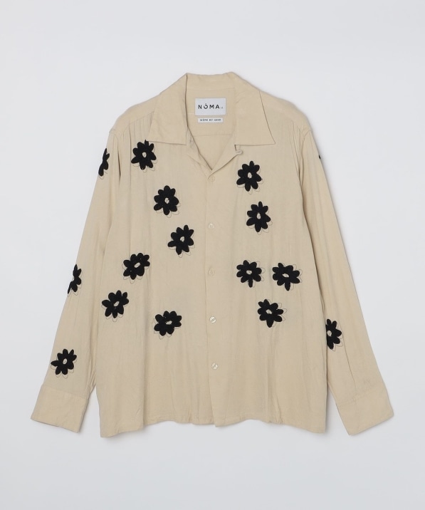 NOMA t.d.: FLORAL HAND EMBROIDERY SHIRT: シャツ/ブラウス SHIPS ...