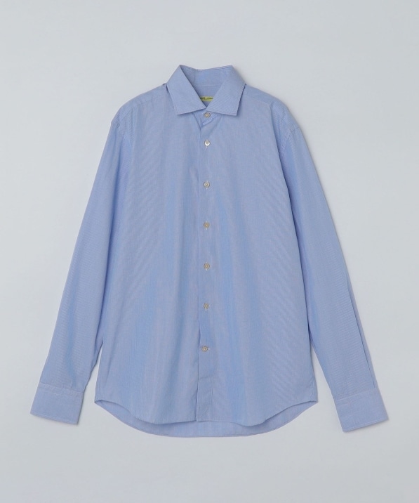 MARCEL LASSANCE: WIDE COTTON POPLIN CHECK SHIRT
