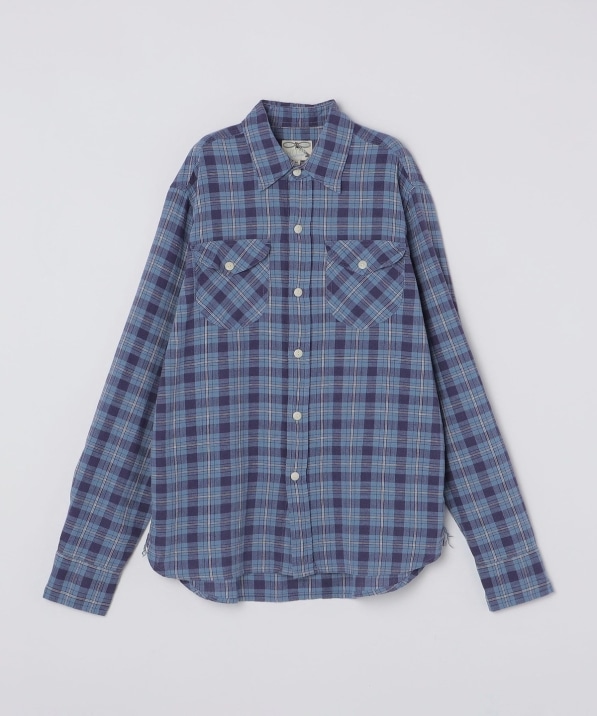 WYTHE NEW YORK: CTN/LNN PLAID WORKSHIRT｜ SHIPS 公式サイト