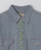 WYTHE NEW YORK: EMBROIDERED CHAMBRAY WORK SHIRT
