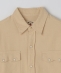 WYTHE NEW YORK: TICKWEAVE PEARLSNAP SHIRT