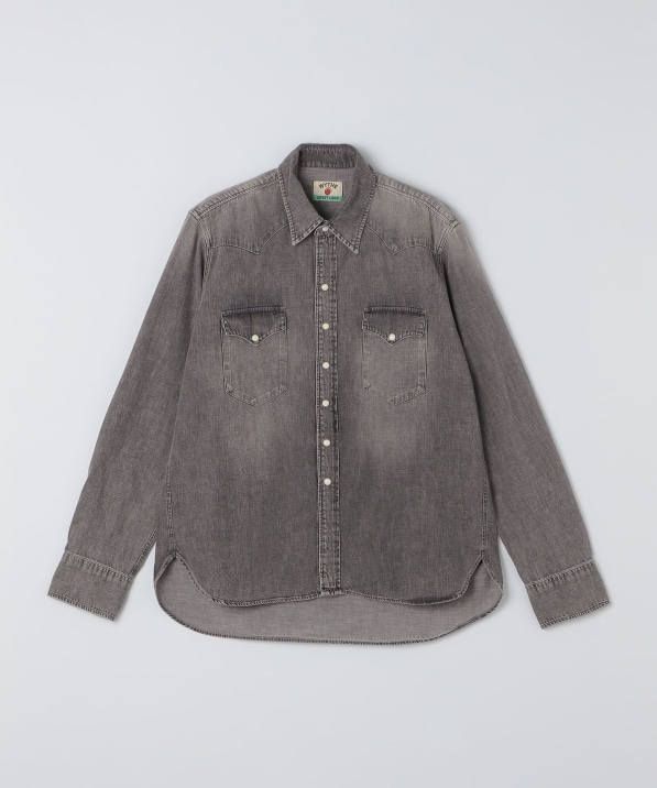 WYTHE NEW YORK: DENIM PEARLSNAP SHIRT｜ SHIPS 公式サイト
