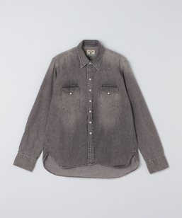 WYTHE NEW YORK: DENI�l PEARLSNAP SHIRT