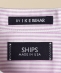 SHIPS×IKE BEHAR: アメリカ製 オックスフォード バンドカラー シャツ