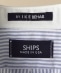 SHIPS×IKE BEHAR: アメリカ製 オックスフォード クレリック バンドカラー シャツ