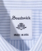 Southwick: オックスフォード ストライプ ボタンダウンシャツ