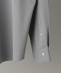 SHIPS: カットソー素材使用 ツイル ソリッド  ジャージー セミワイドカラー シャツ