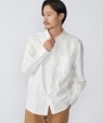 SHIPS: japan quality ハイデンシティーツイル ボタンダウンシャツ ホワイト
