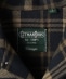 Gitman Vintage: ヘリンボーン チェック オープンカラーシャツ
