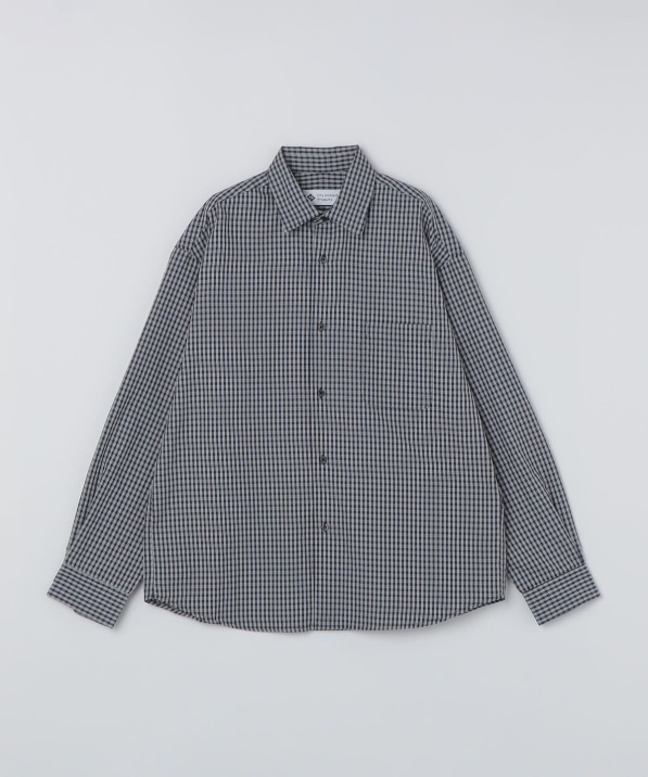 City Ambient Products: レギュラー ソフト チェック ロングスリーブ