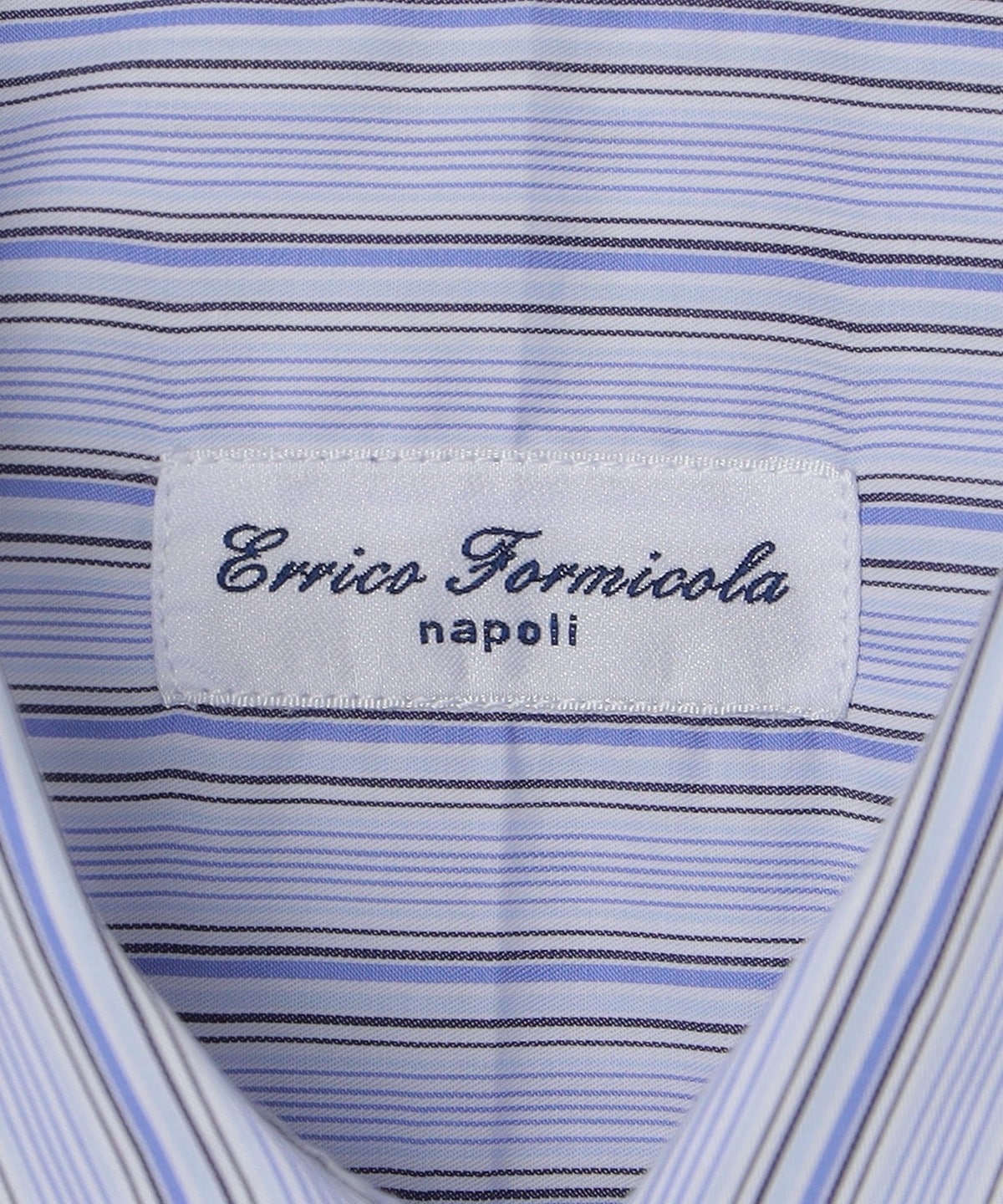 Errico Formicola: ルチアーノ オルタネートストライプ シャツ: シャツ