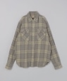WYTHE NEW YORK: FLANNEL PEARLSNAP SHIRT Cgu[
