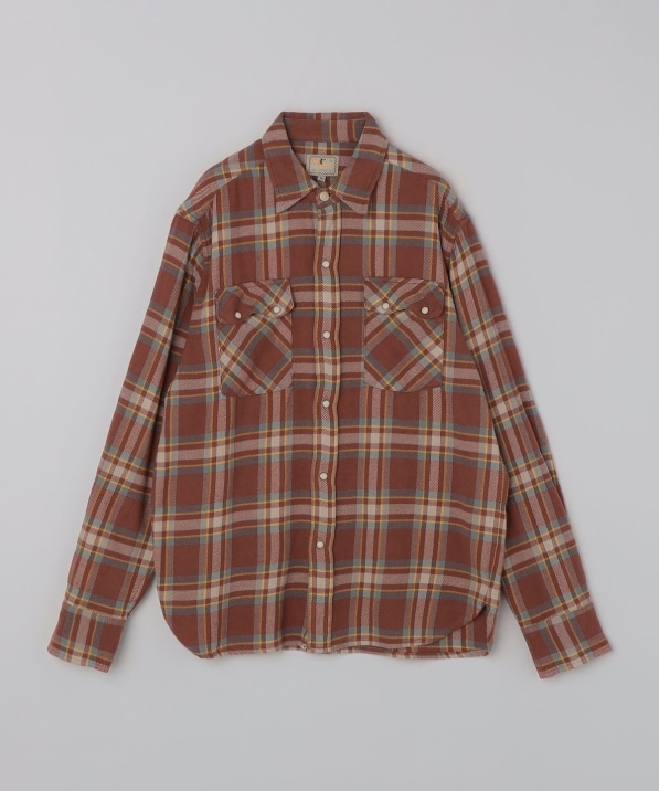 WYTHE NEW YORK: FLANNEL PEARLSNAP SHIRT