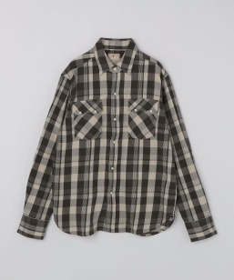 WYTHE NEW YORK: FLANNEL PEARLSNAP SHIRT