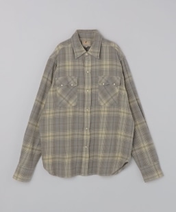 WYTHE NEW YORK: FLANNEL PEARLSNAP SHIRT