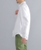 【SHIPS別注】IKE BEHAR: コットン/美濃和紙 オックスフォード バンドカラーシャツ