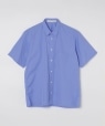 BATEAUX DE SHIPS: ブロード レギュラーカラーシャツ ショートスリーブ ライトブルー