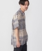 BENCH MARKING SHIRT: ヴィンテージライク チェック オープンカラーシャツ